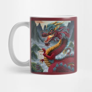 Zhulong Coffee Dragon Mug